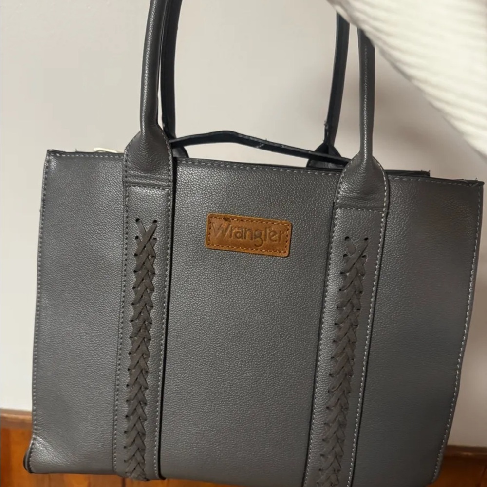 Wrangler Charcoal Tote Bag